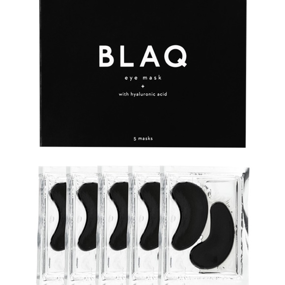 Blaque Label Other - BLAQ Eye Mask w/ Hyaluronic Acid - Two Activated Charcoal Under Eye Mask Patches